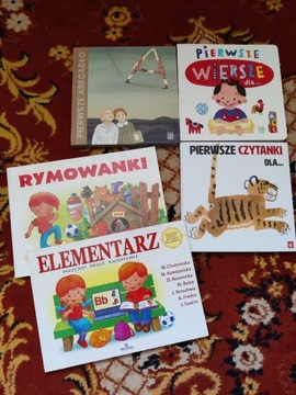 Książki dla przedszkolaka rymowanki elementarz 3+