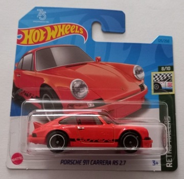 Hot wheels Porsche 911 carrera rs 2.7