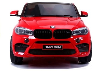 Auto Na Akumulator BMW X6M Czerwone 2 osobowe