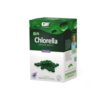 Chlorella Green Ways drażetki 