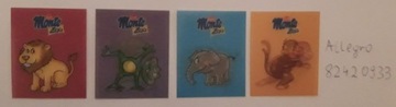 4 Karty Monte ZOO, 3D