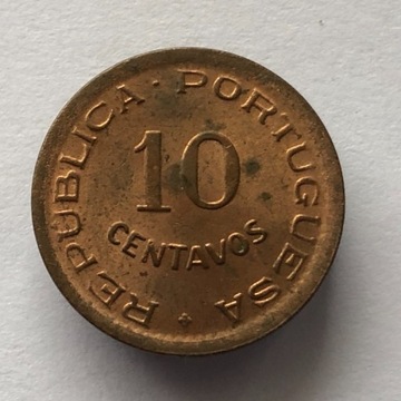 A217 Angola kolonia Portugalska 10 centavos 1949