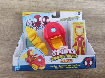 Spidey i super kumple Iron Man pojazd i figurka