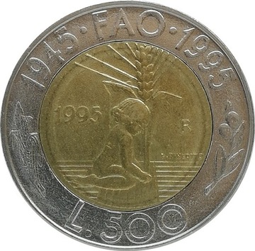 San Marino 500 lire 1995, KM#330