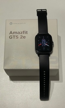 Smartwatch z GPS Amazfit GTS 2E black
