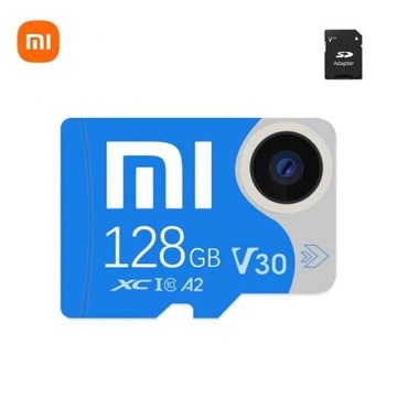 Karta Pamięci Xiaomi 128 GB, C10, V60, A2 +Adapter