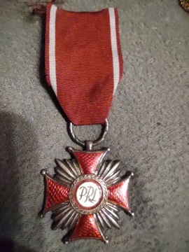 Medal PRL czerwony stan idealny