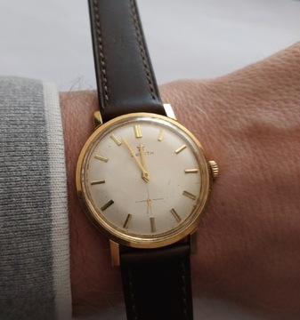 Pozłacany zegarek ZENITH cal 2541 z lat 60'