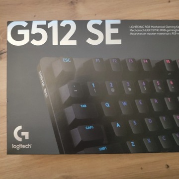 Klawiatura mechaniczna Logitech G512 Blu Lightsync