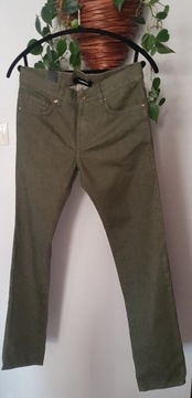 J.Lindeberg  zielone jeansy 29/32  NOWE