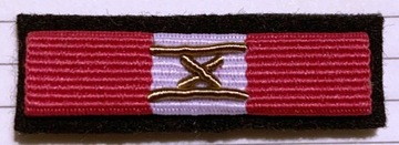 Baretka brązowego medalu za długoletnią służbę