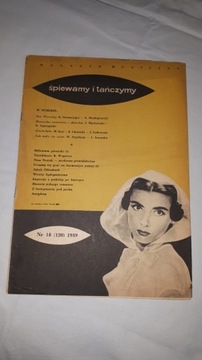 Śpiewamy i tańczymy -głos i fortepian-18(120) 1959