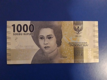 Indonezja 1000 rupii 2016