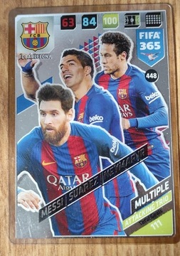 Karta piłkarska FIFA 365 Messi/Suárez/Neymar Jr 
