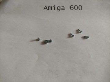 Amiga 600 - Komplet śrubek do obudowy