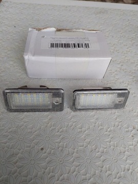 Lampki LED podświetlenie tablicy AUDI a3 a4 a6 b7