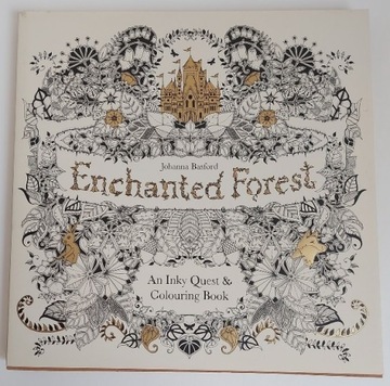 ENCHANTED FOREST Johanna Basford - Książka do kolorowania