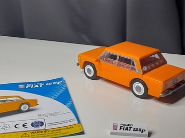 Klocki COBI - model Fiat 125p 