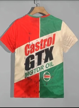 Koszulka z nadrukiem Castrol XXL