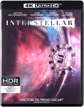 INTERSTELLAR 4K+2x Blu Ray Lektor POLSKI