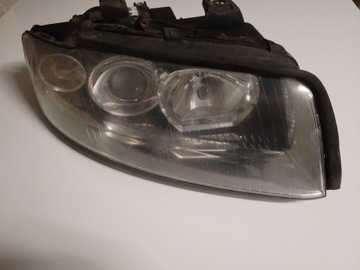 Lampa przód lewa Audi a4 b6 (2003r)