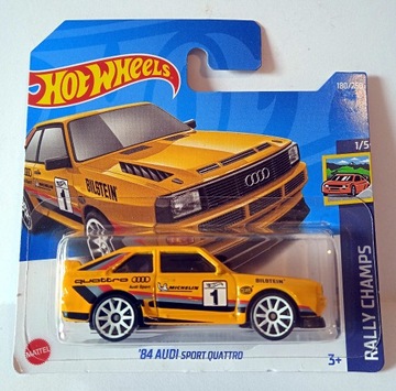 Hot Wheels Audi Sport Quattro Rally Champs 1/5