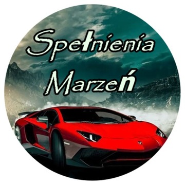 OPŁATEK NA TORT LAMBORGHINI AUTO LOGO 18 30 40 50