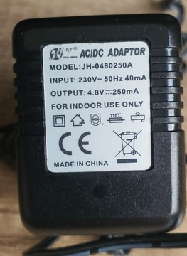 Ładowarka AC/DC Adaptor JH-0480250A