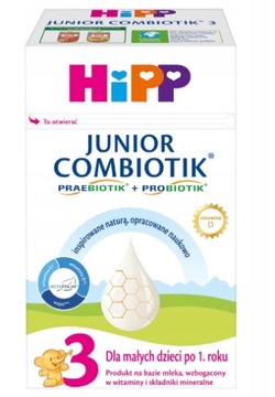 Hipp 3 Junior Combiotik Mleko Dla Dzieci  550g