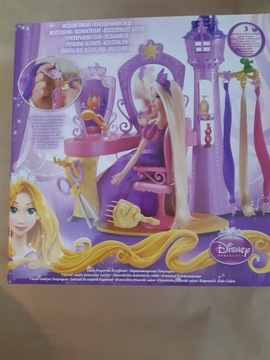 MATTEL DISNEY ROSZPUNKA SALON FRYZJERSKI