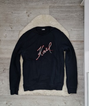 Bluza Crewneck Karl Lagerfeld Rozmiar M Granatowa