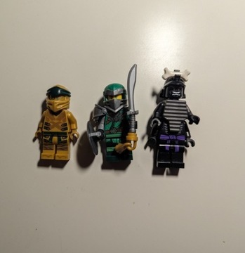 3 wyjątkowe ludziki Lego Ninjago