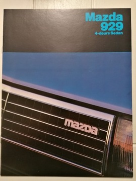 Prospekt Mazda 929 ...1981r UNIKAT