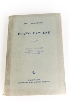 Prawo Cywilne Wiszniewski 1959