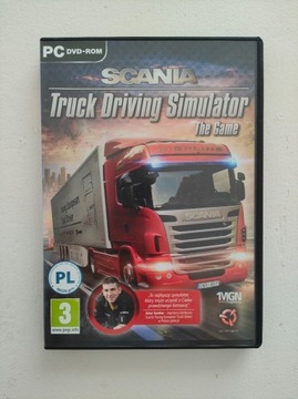 Scania Truck Driving Simulator Gra PC stan bdb