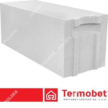 bloczek 24cm Termobet beton komórkowy ściana dom