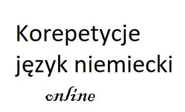 Korepetycje język niemiecki 45min