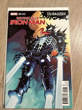 Komiks invincible iron man venomized #5