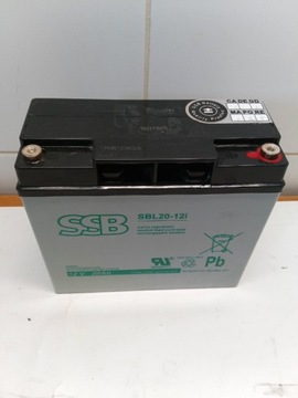 Akumulator AGM SSB SBL 20-12i 20ah 