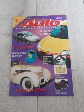 MAGAZYN TWOJE AUTO NUMER 6 SIERPIEŃ 1997 Z PRL