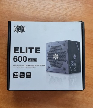Coolermaster ELITE 600W Ver.3 jak nowy ! 