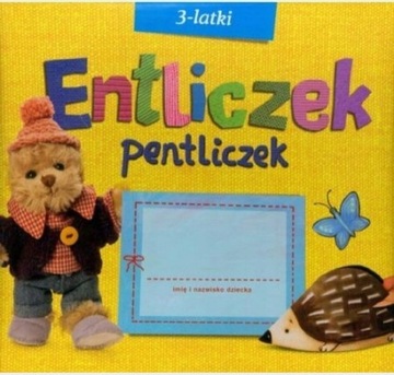 Entliczek pentliczek 3 latek Nowa Era komplet