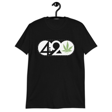 Koszulka 420 Zioło Marihuana Cannabis Streetwear