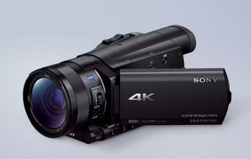 Kamera Sony FDR-AX100E 4K - stan idealny! + gratisy