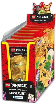 LEGO Ninjago Crystalized 25 Saszetek z Kartami