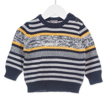 Sweterek dla chłopca na święta r. 92