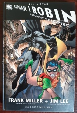 Batman All Star Batman i Robin Cudowny chłopiec
