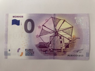 MOINHOS banknot kolekcjonerski 0 euro UNC