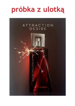 Avon Attraction Desire dla NIEGO próbka z ulotką