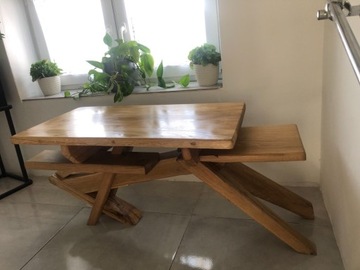 Stół/ ława robiona ręcznie